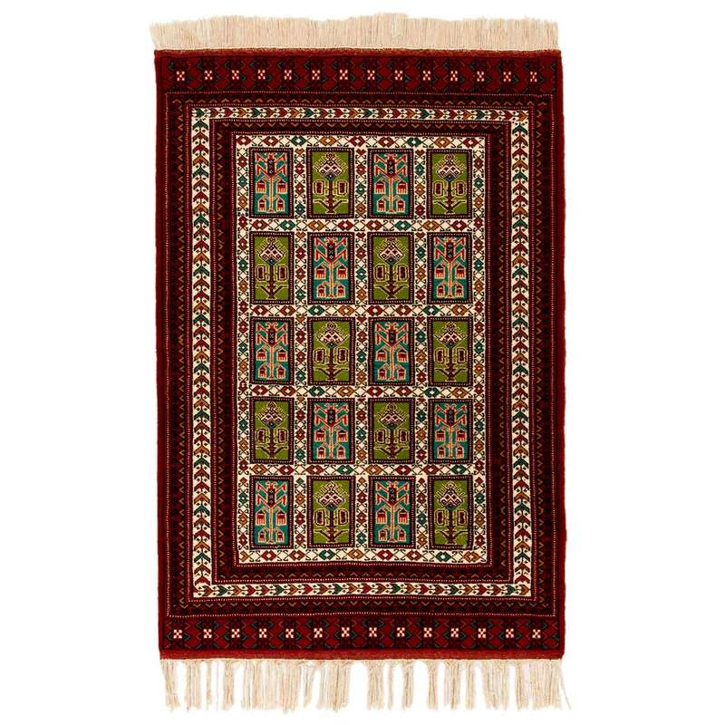 فرش دستباف یک و نیم متری شرکت سهامی فرش ایران کد 512845
