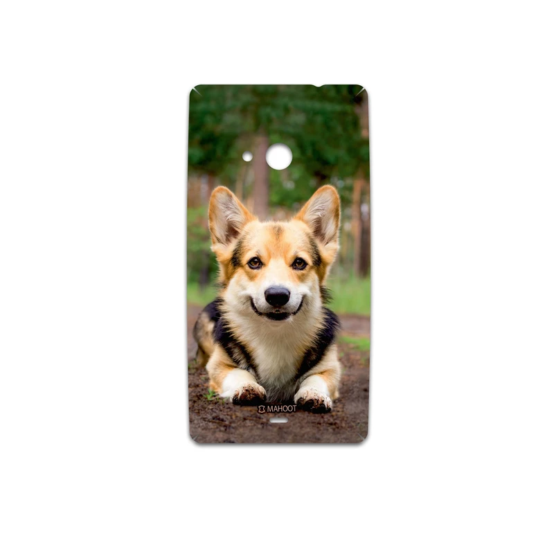 برچسب پوششی ماهوت مدل Dog-2 مناسب برای گوشی موبایل مایکروسافت Lumia 535