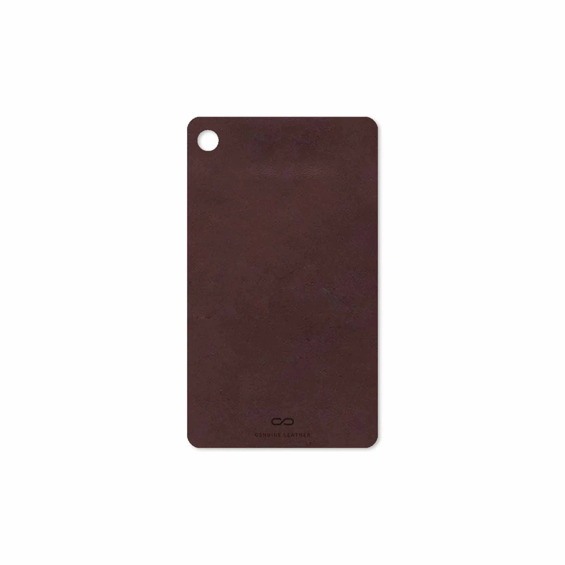 برچسب پوششی ماهوت مدل Matte-Dark-Brown-Leather مناسب برای تبلت لنوو Tab M7 2019