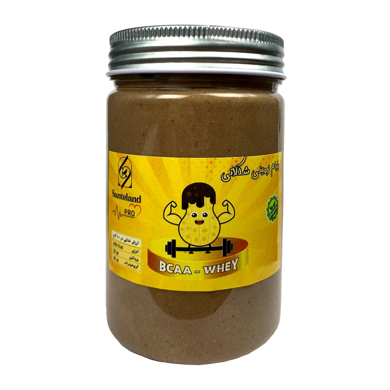 کره بادام زمینی شوکو پرو سانته لند-450 گرم