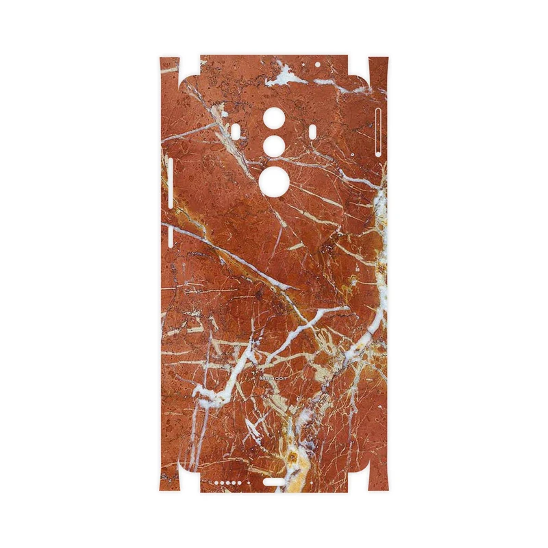 برچسب پوششی ماهوت مدل Red Marble-FullSkin مناسب برای گوشی موبایل هوآوی Mate 10 Pro
