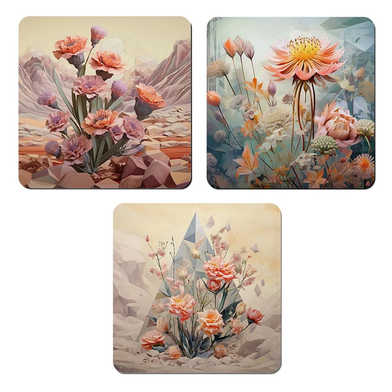 مگنت صبا طرح مدل نقاشی ونگوک  کد M1310 مجموعه 3 عددی