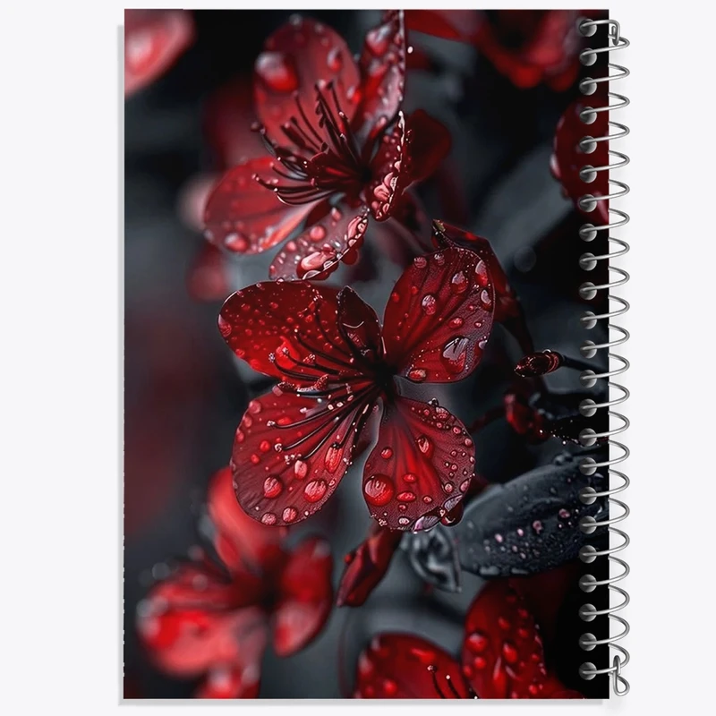 دفتر ژورنال نویسی 50 برگ خندالو مدل نقطه ای طرح دکوراتیو (decorative) کد F1735