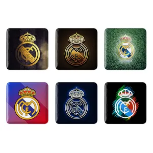 مگنت خندالو طرح باشگاه رئال مادرید Real Madrid کد 1698A مجموعه 6 عددی