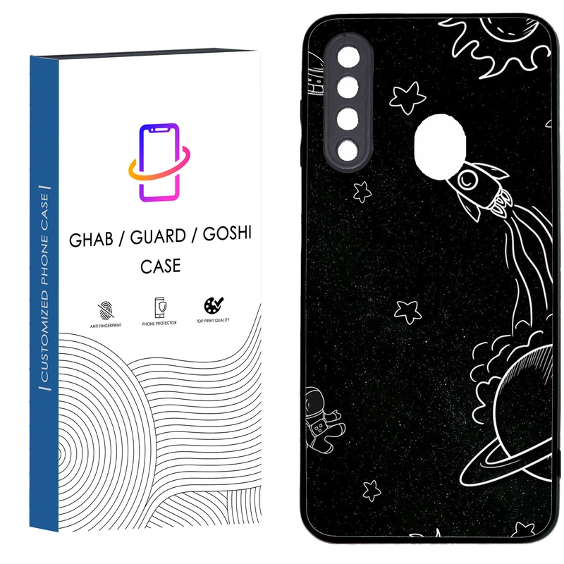 کاور قاب گارد گوشی طرح فانتزی کد 77 - TPU مناسب برای گوشی موبایل سامسونگ Galaxy A20S