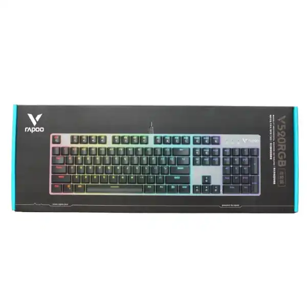 کیبورد گیمینگ رپو مدل V520 RGB ALLOY