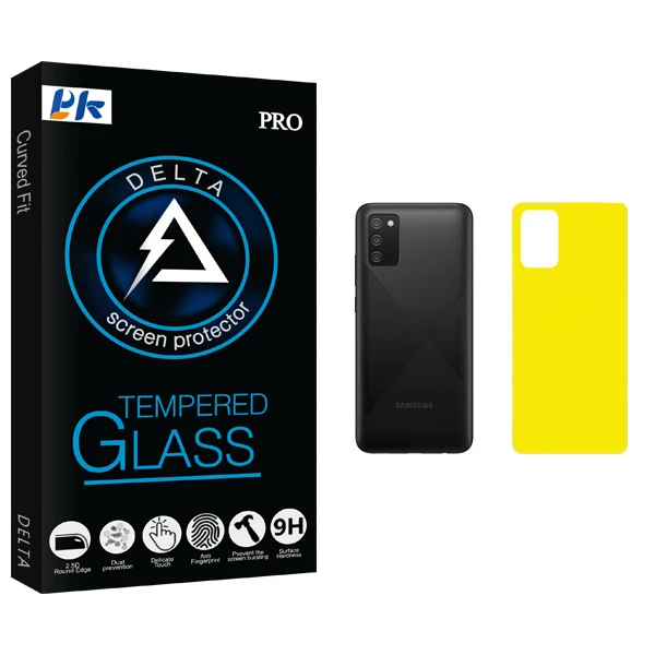 محافظ پشت گوشی پی کی مدل Delta Glass مناسب برای گوشی موبایل سامسونگ Galaxy A02s