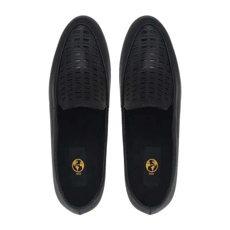 کفش زنانه سیی مدل طبی اداری مشبک کد 1974