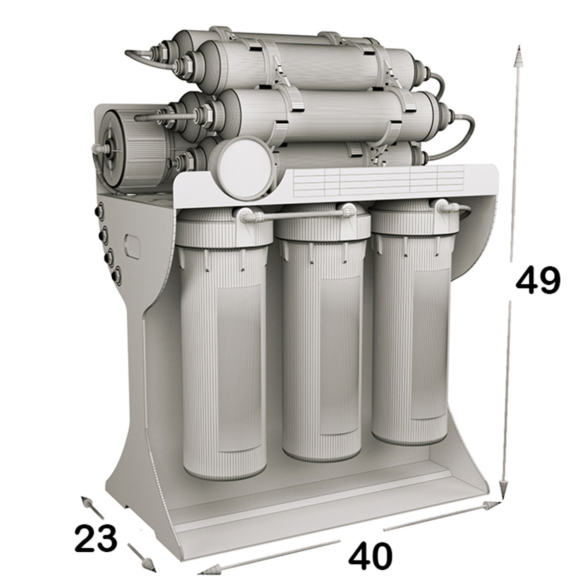 دستگاه تصفیه کننده آب اس اس وی مدل UltraPro X900 به همراه فیلتر بسته 3 عددی