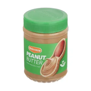 کره بادام زمینی رژیمی شیر رضا - 400 گرم