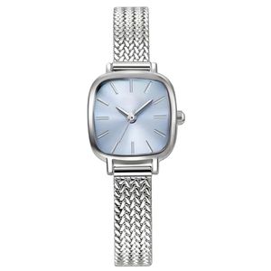 ساعت مچی عقربه‌ای کوارتز زنانه مدل مینیمال کلاسیک بند حصیری کد ۳