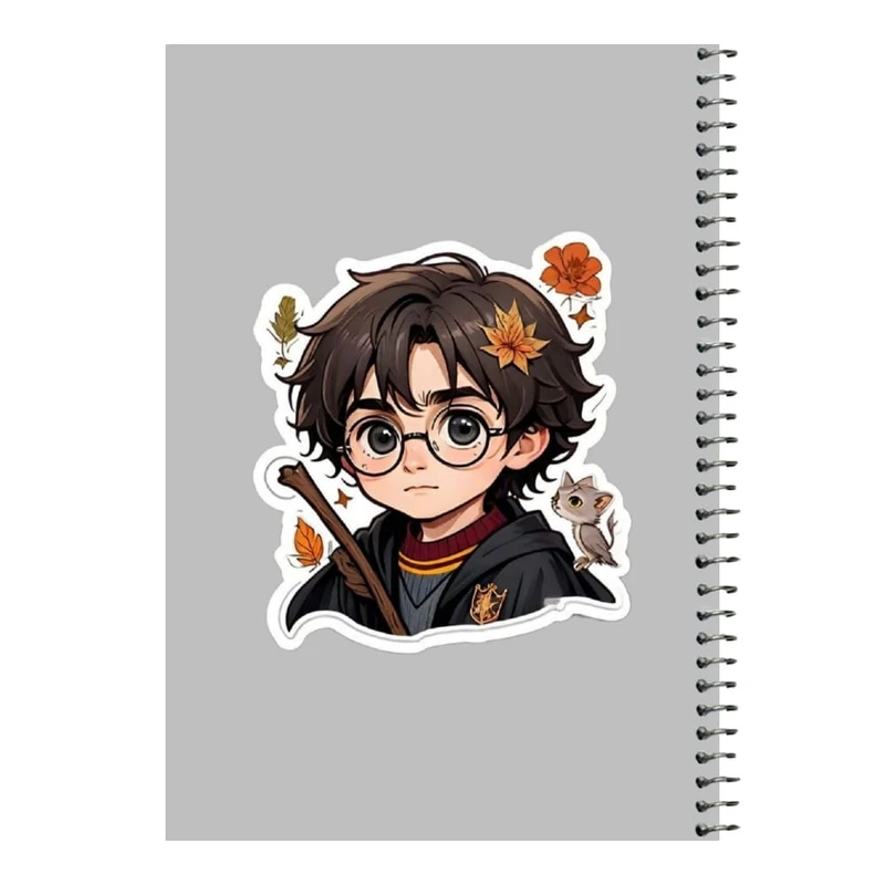 دفتر مشق 80 برگ اس جی مدل هری پاتر   