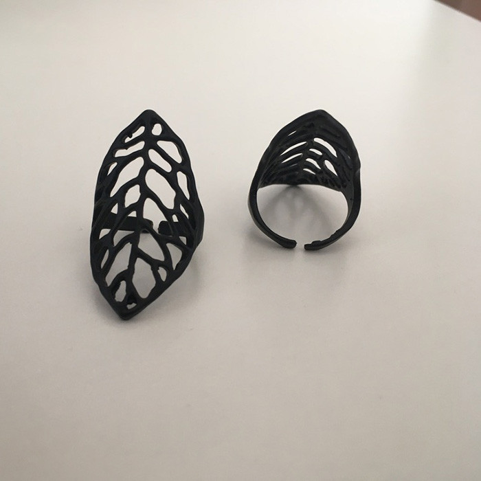 انگشتر زنانه مدل برگ کد a279