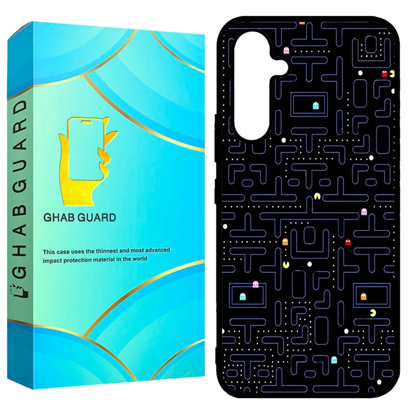 کاور قاب گارد طرح پکمن مدل GCHPA54 مناسب برای گوشی موبایل سامسونگ  Galaxy A54 5G