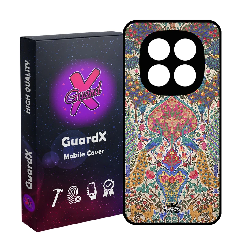 کاور گارد ایکس طرح سنتی مدل 10225 مناسب برای گوشی موبایل شیائومی Redmi Note 14 Pro 4G