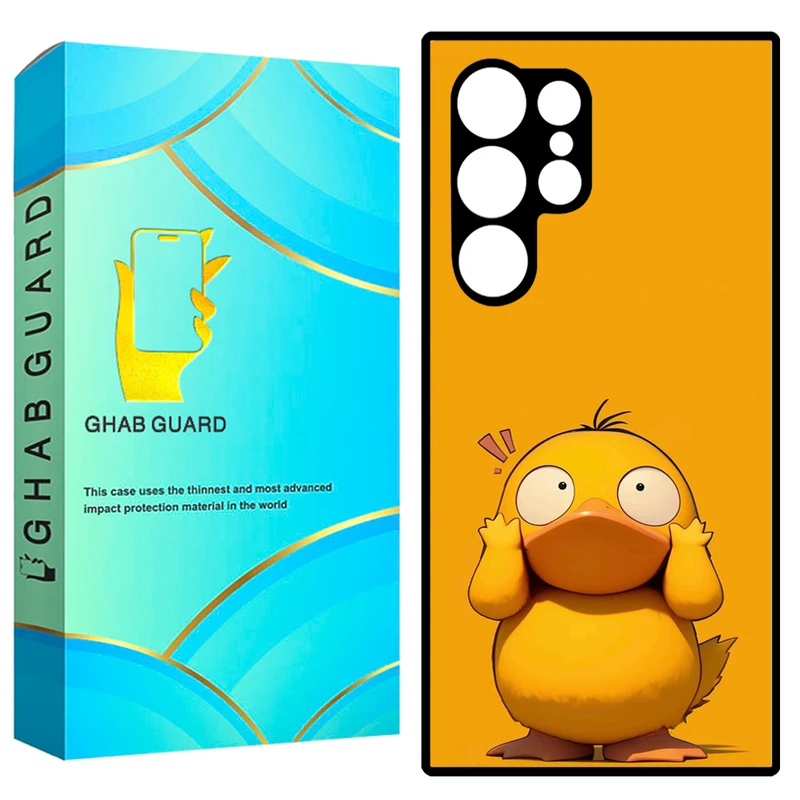 کاور قاب گارد طرح اردک مدل GCHPS23U مناسب برای گوشی موبایل سامسونگ Galaxy S23 Ultra 5G