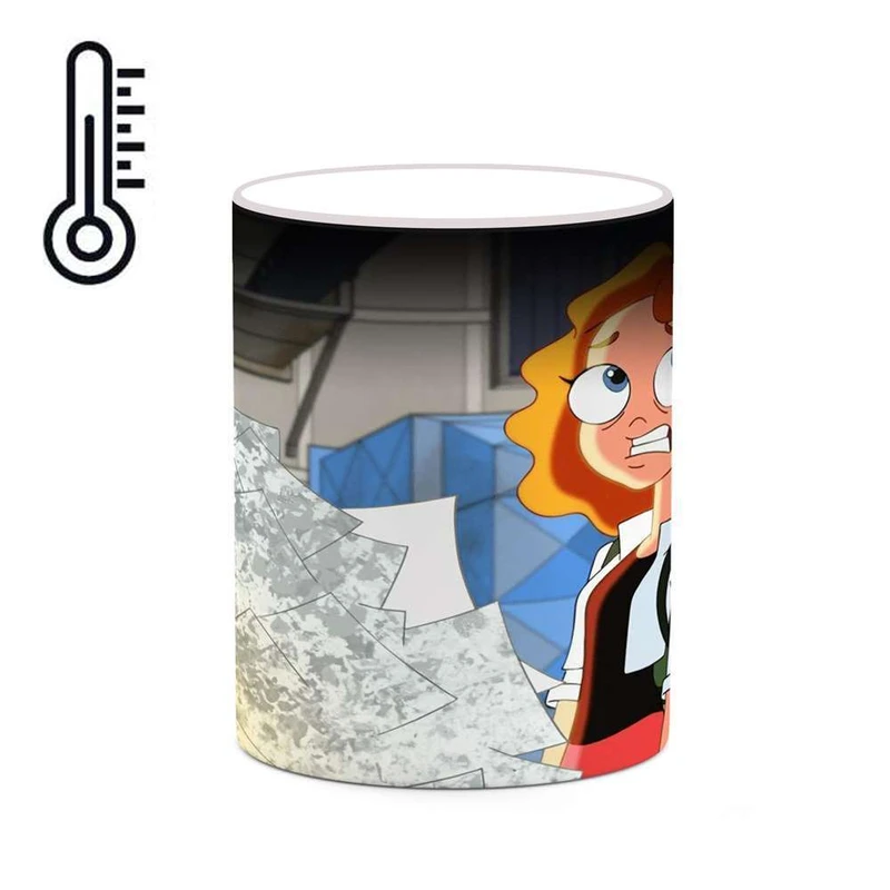 ماگ حرارتی کاکتی مدل کارتون Milo Murphy's Law کد mgh22781