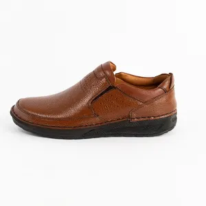 کفش روزمره مردانه آذر پلاس مدل آراز رنگ عسلی