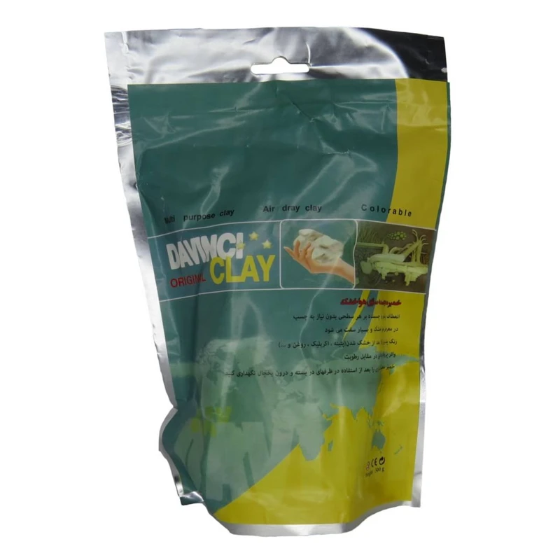 خمیر مجسمه سازی داونی کلی مدل هوا خشک کد qw-5678500 