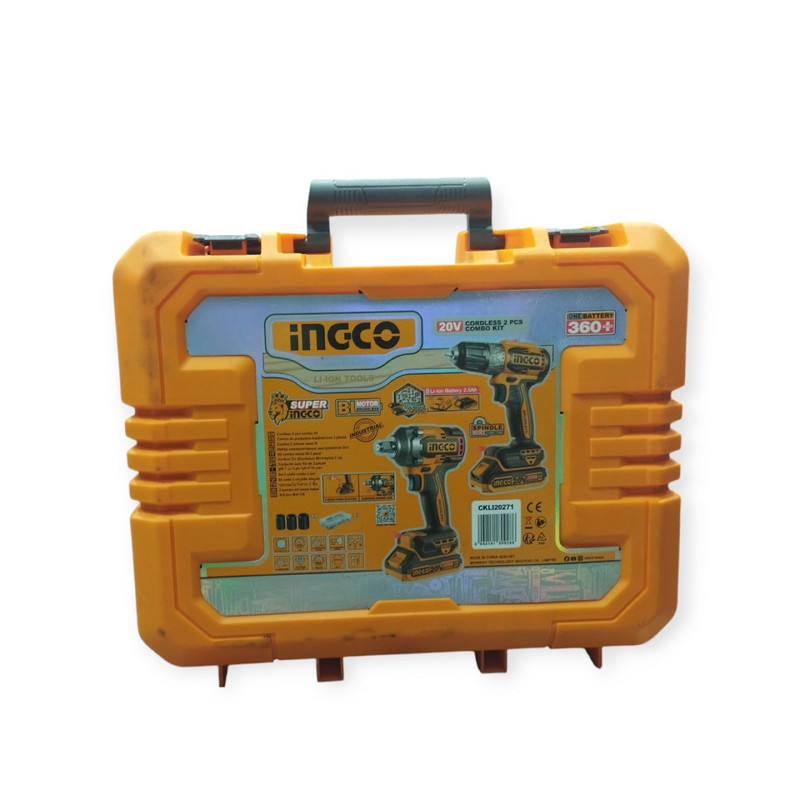 دریل چکشی و بکس شارژی اینکو مدل CKLI20271 دریل چکشی و بکس شارژی اینکو مدل CKLI20271