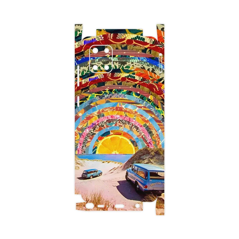 برچسب پوششی ماهوت مدل Collage of Orange Sky-FullSkin مناسب برای گوشی موبایل سامسونگ Galaxy Note 10 Lite