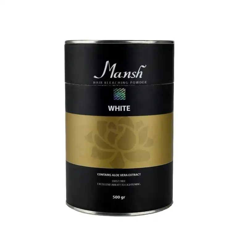 پودر دکلره مانش مدل W وزن 500 گرم