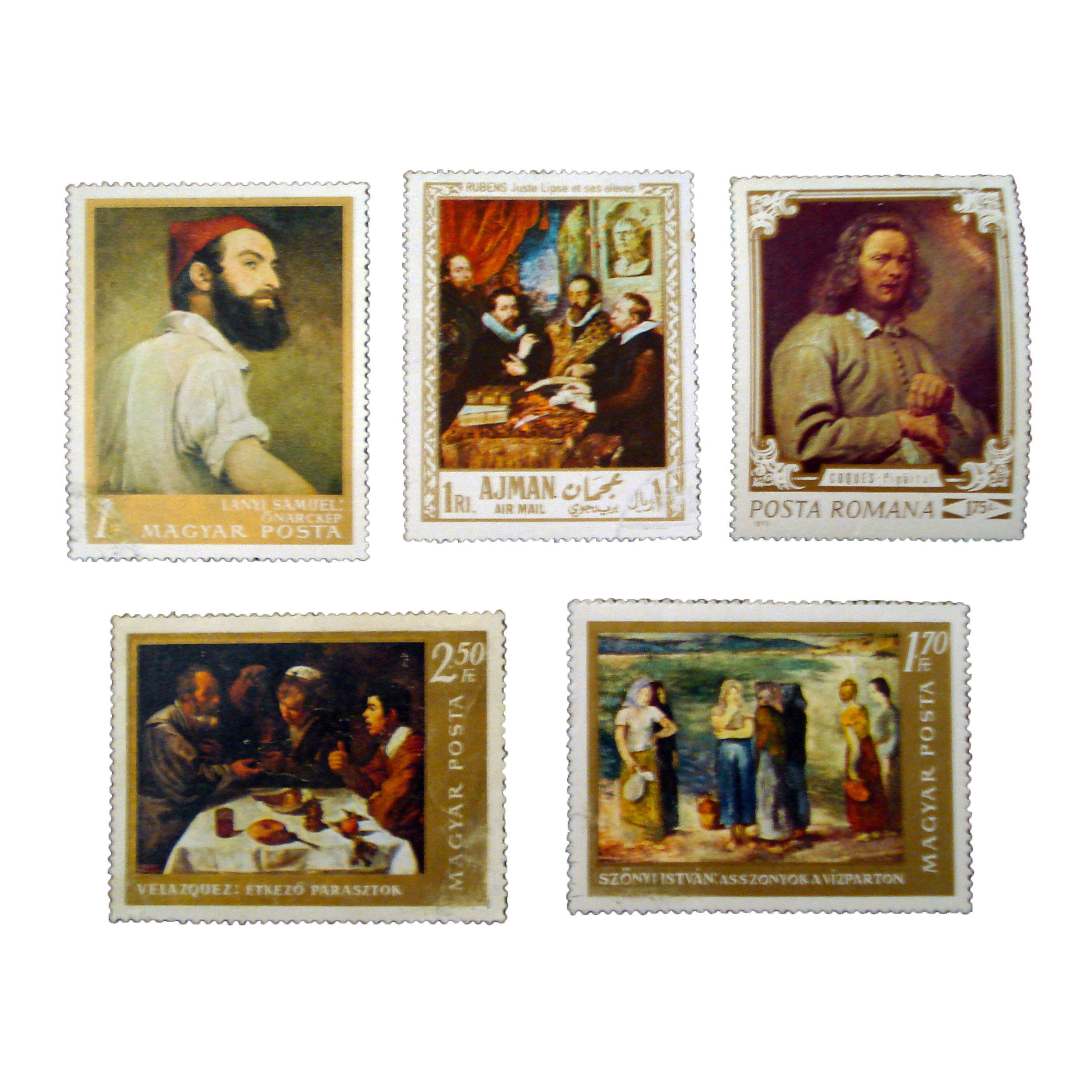 تمبر یادگاری مدل ملل کد bc-1364 مجموعه 5 عددی
