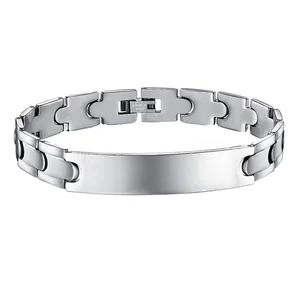 دستبند مردانه گالری شمرون مدل BNG567S0