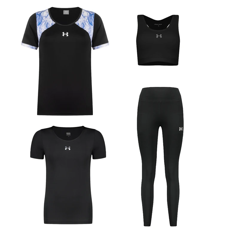 ست چهار تکه لباس ورزشی زنانه مدل 4104-7202-1801-7101