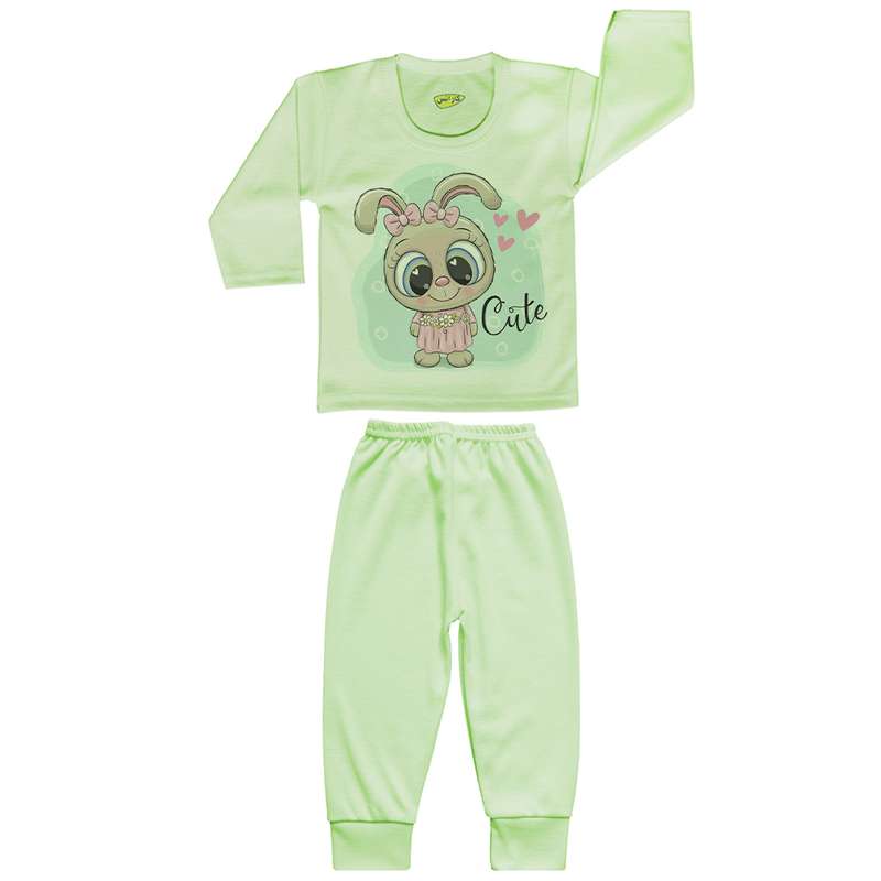 ست تی شرت و شلوار نوزادی کارانس مدل SBSG-3138