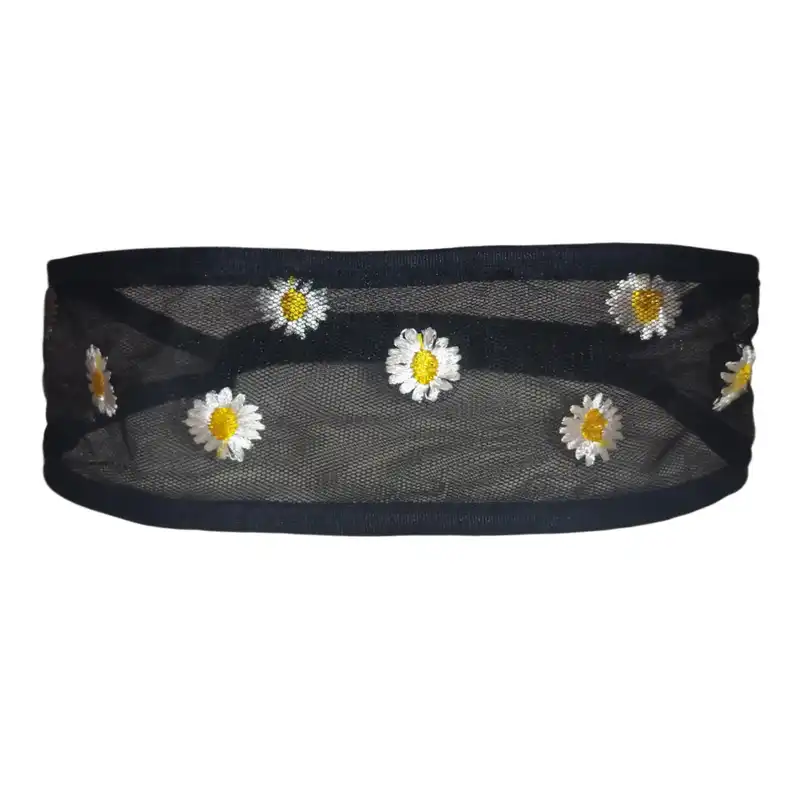 هدبند زنانه مدل بابونه