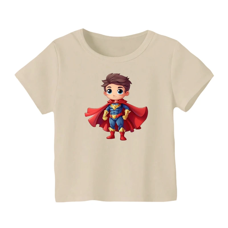 تی شرت آستین کوتاه بچگانه مدل سوپرمن