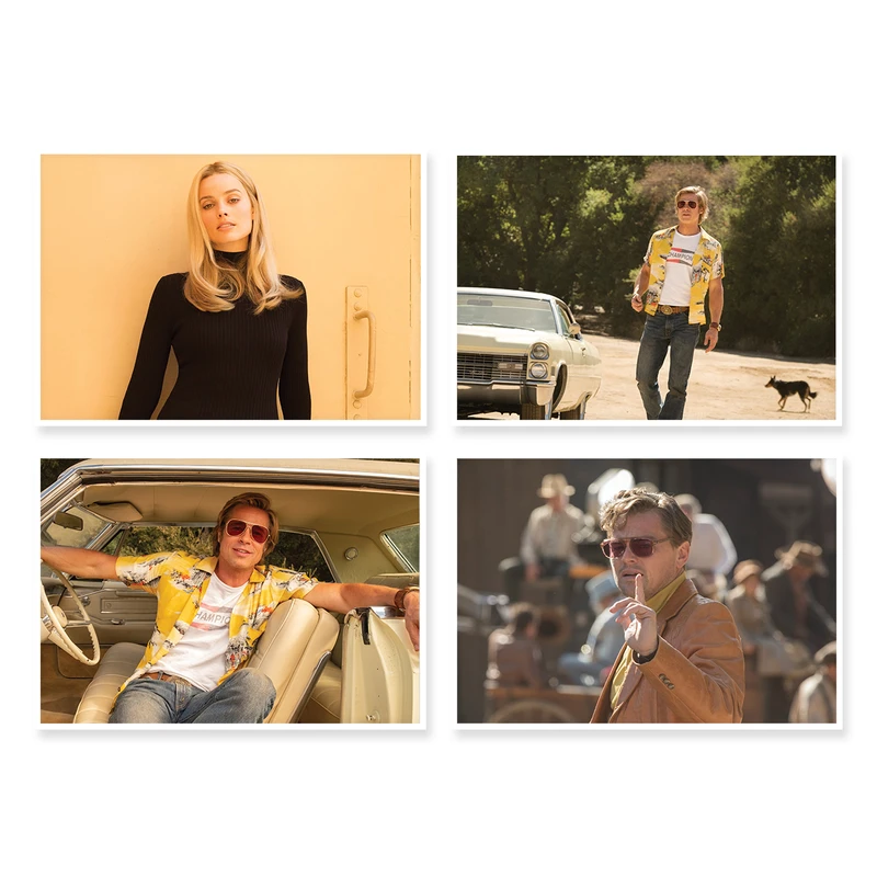 پوستر طرح فیلم Once Upon a Time in Hollywood کد A-1713 مجموعه 4 عددی