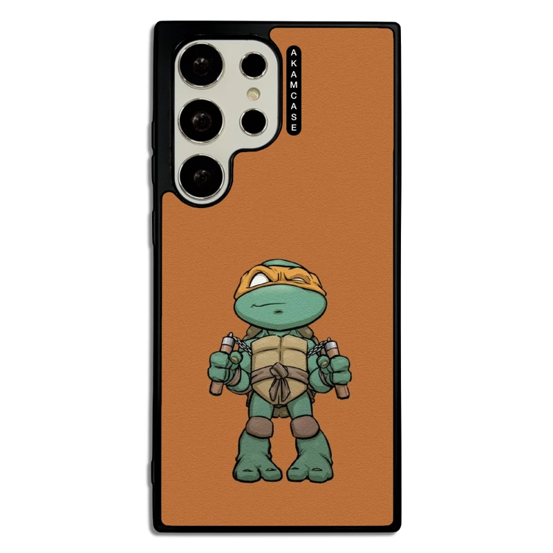 کاور آکام مدل AMC-WSGS23U-NINJA TURTLES3 مناسب برای گوشی موبایل سامسونگ Galaxy S23 Ultra