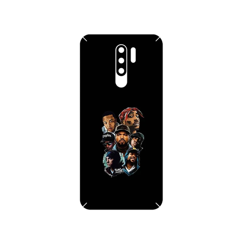 برچسب پوششی ماهوت مدل Great Rappers Digital Art مناسب برای گوشی موبایل شیائومی Redmi 9