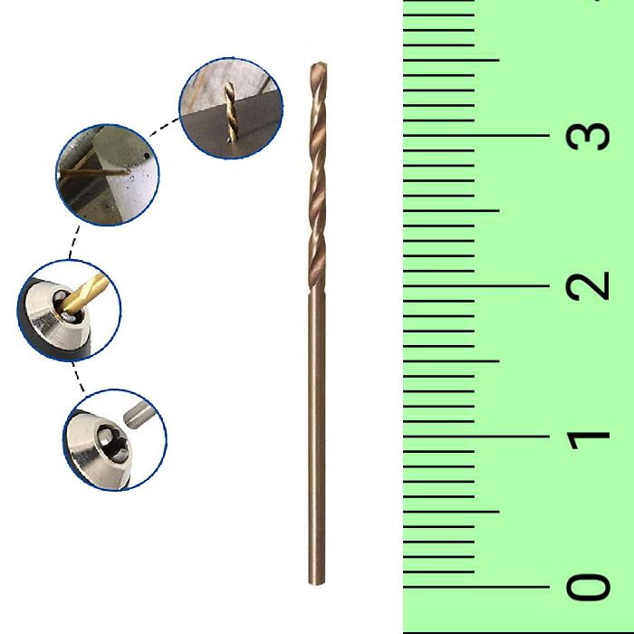 مته کبالت کد MT1 سایز 1 میلی متر