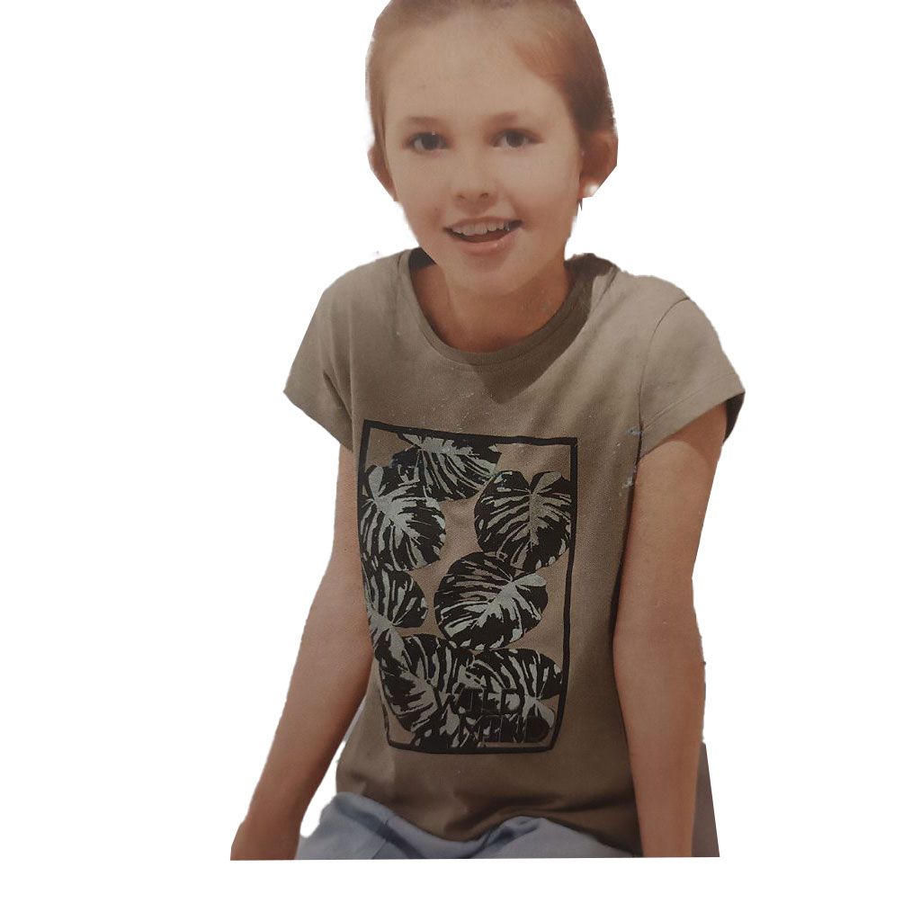 تی شرت آستین کوتاه دخترانه پیپرتس مدل برگ کد SMB238 -  - 6