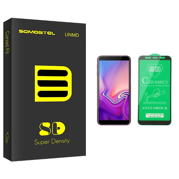 محافظ صفحه نمایش سرامیکی سوماستل مدل SD Glass مناسب برای گوشی موبایل سامسونگ Galaxy J6 Plus
