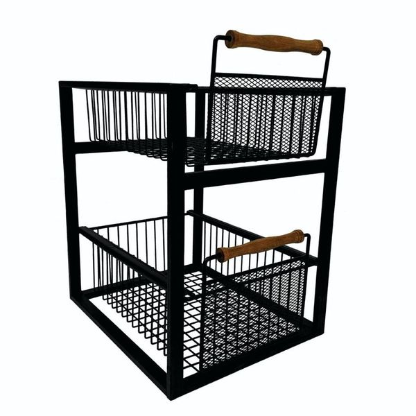 نظم دهنده کابینت مدل دو طبقه کشویی کد 072