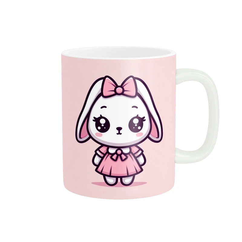  ماگ پاد آفرین طرح خرگوشی بامزه کد 1832