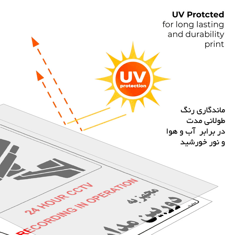 برچسب ایمنی مستر راد طرح مجهز به دوربین مدار بسته مدل HSE-OSHA-029 برچسب ایمنی مستر راد طرح مجهز به دوربین مدار بسته مدل HSE-OSHA-029