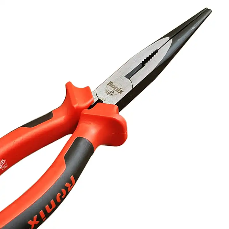 انبر دم باریک رونیکس مدل AT-798 سایز 8 اینچ