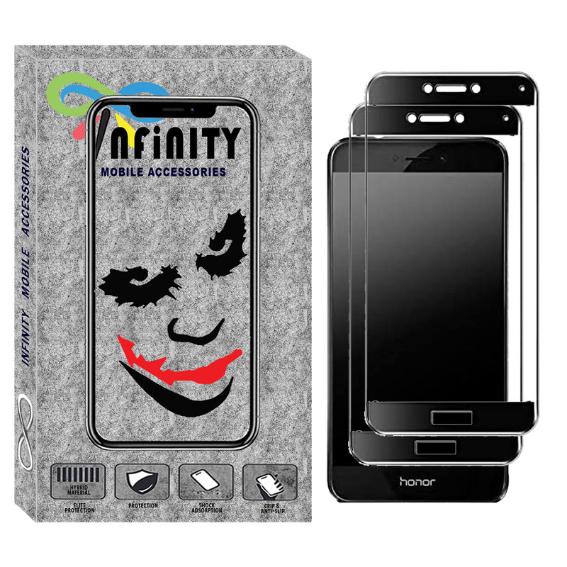 محافظ صفحه نمایش اینفینیتی مدل Inf-02 مناسب برای گوشی موبایل آنر 8 LITE بسته دو عددی