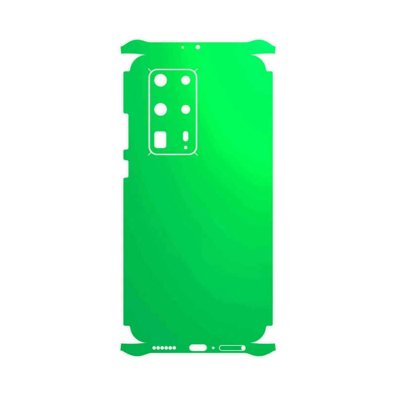 برچسب پوششی ماهوت مدل Matte-Green-FullSkin مناسب برای گوشی موبایل هوآوی P40 Pro Plus