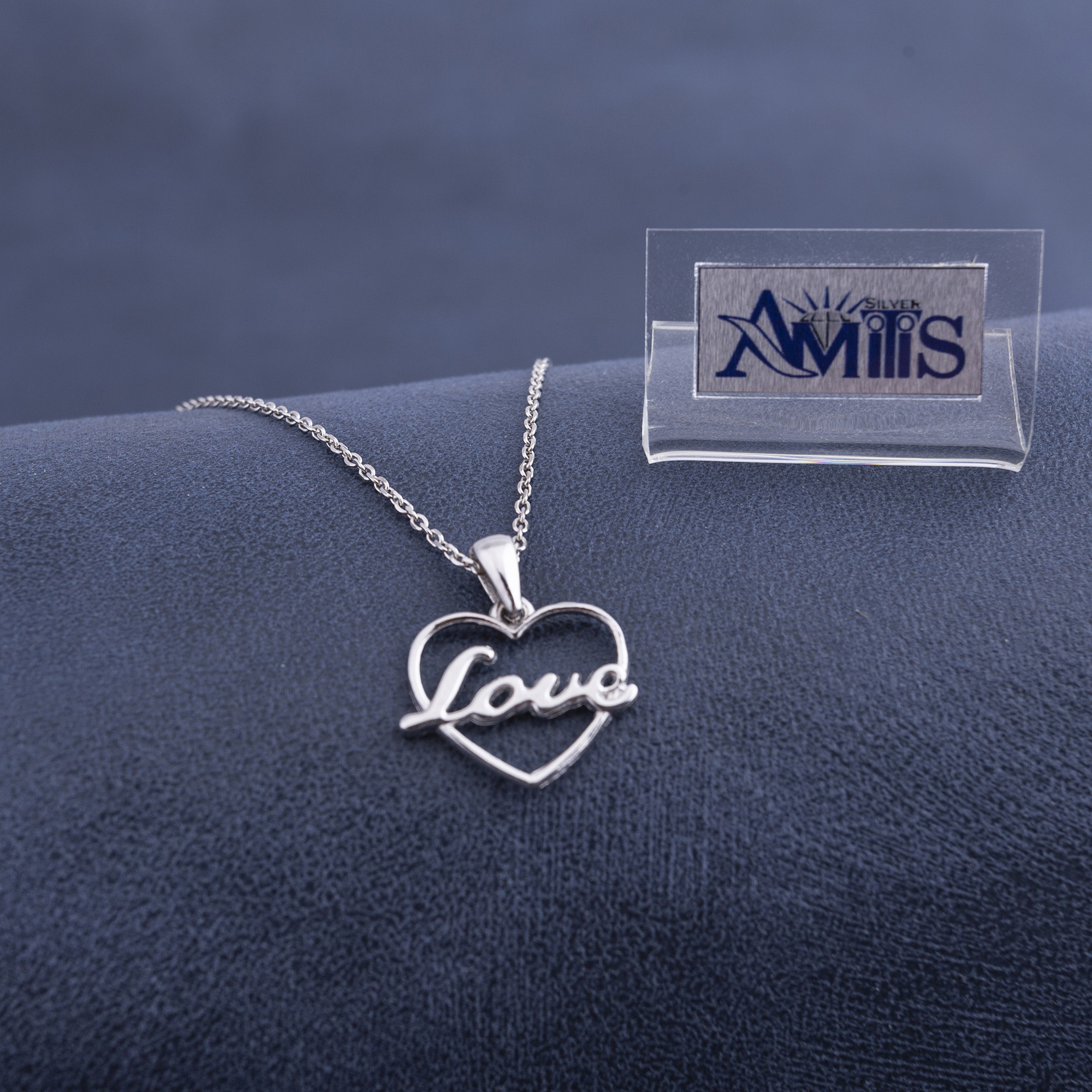 گردنبند نقره زنانه مدل AVN-M75