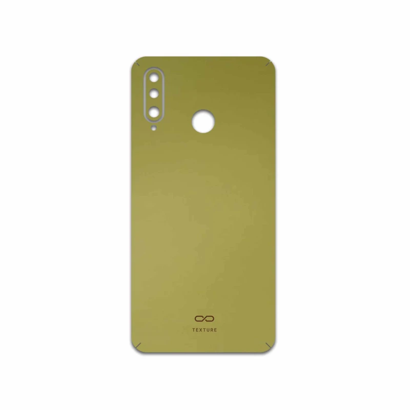برچسب پوششی ماهوت مدل Matte-Gold مناسب برای گوشی موبایل هوآوی P30 Lite