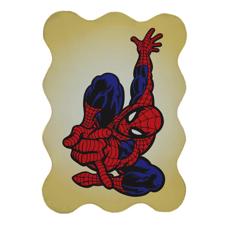 پادری مدل دالبر طرح مرد عنکبوتی کد 8510 سایز 80x110 سانتی متر 