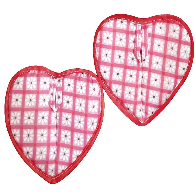 دستگیره آشپزخانه مدل قلبی بسته 2 عددی