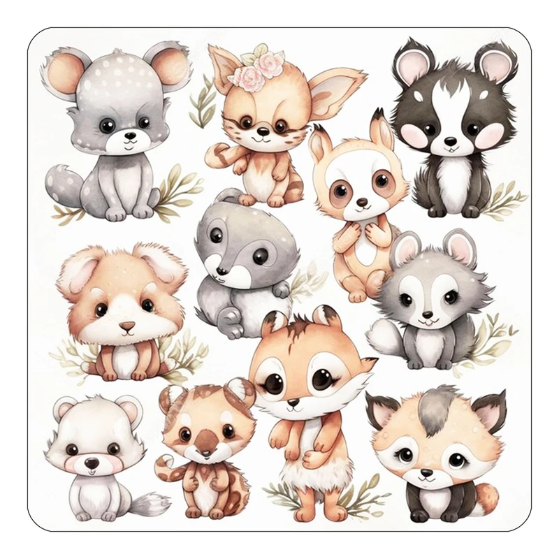 مگنت کاکتی طرح حیوانات کارتونی مدل mp28532