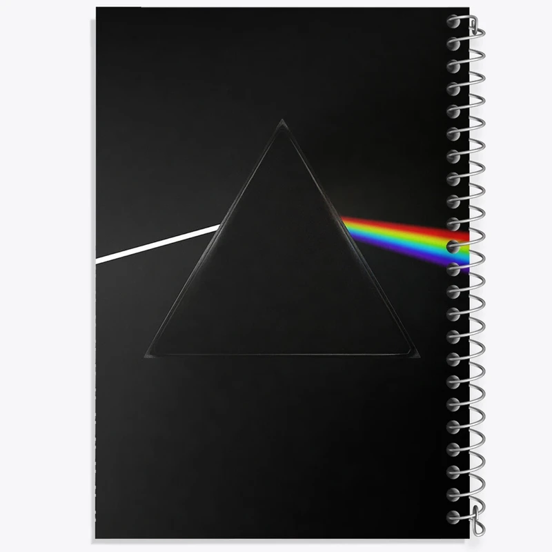 دفتر نقاشی 50 برگ خندالو طرح پینک فلوید (Pink Floyd) کد F1143